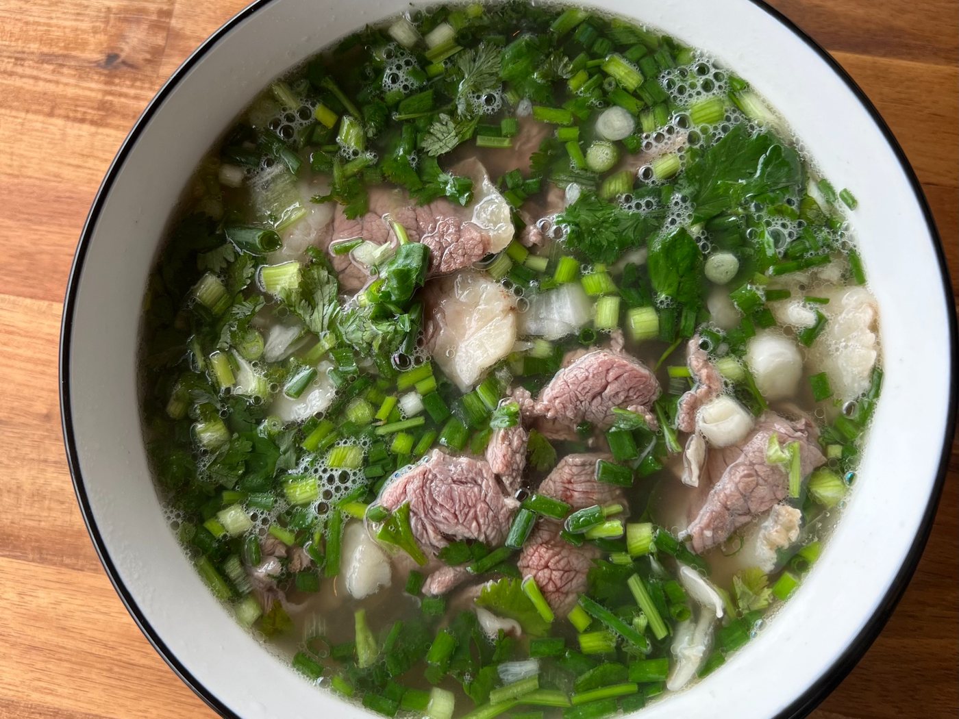 Hanoi-style phở at Hà Nội Quán